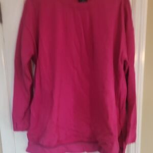 ZELOS Bright Pink Sweatshirt